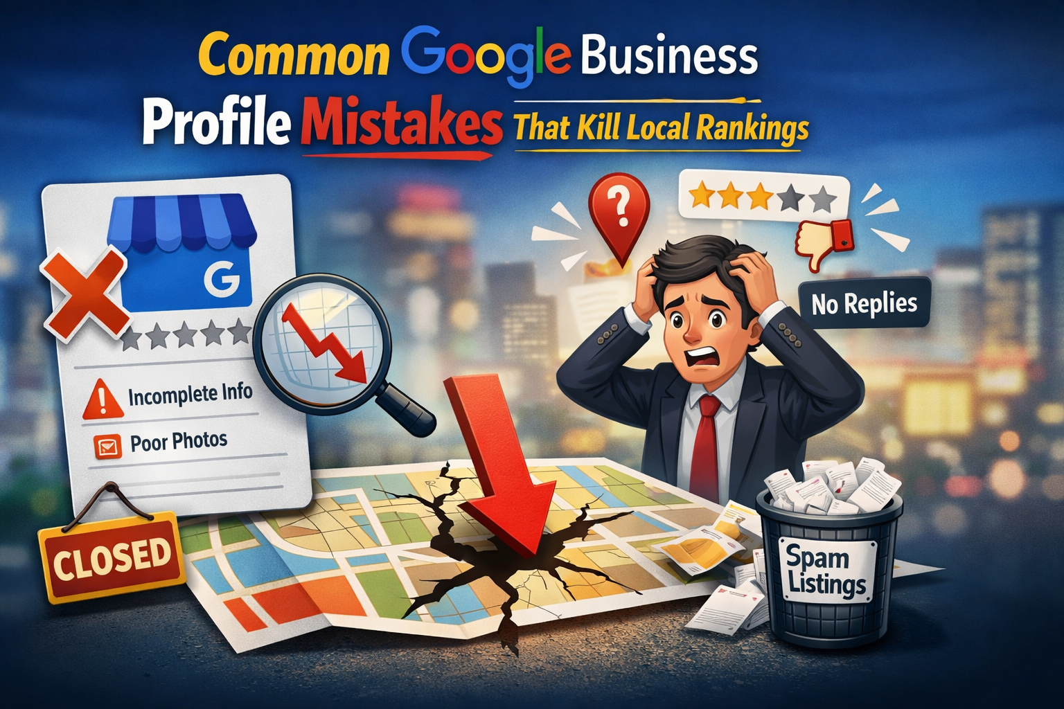 Google Business Profile Mistakes